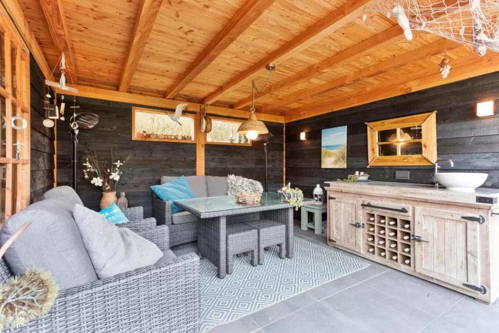 Met Luxe Tuin Dichtbij Het Kamperland